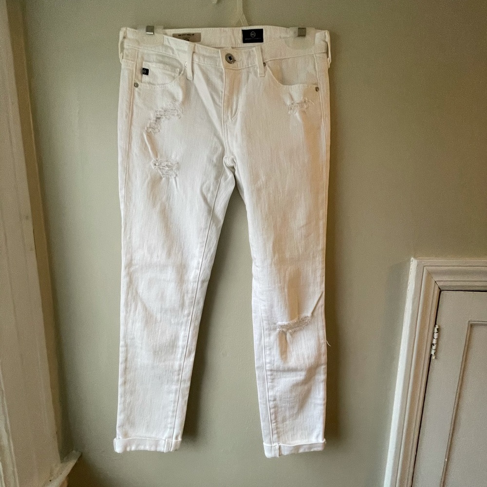 AG White Jeans